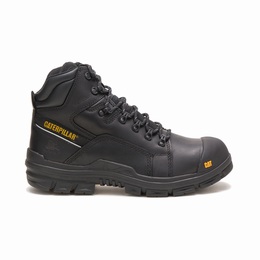 Caterpillar Struts Composite Toe Work Férfi Vízálló Cipő Fekete, HU-T089